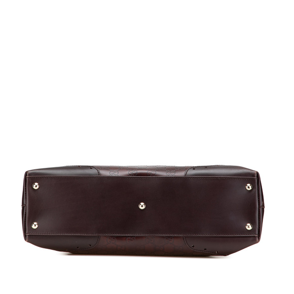 Pre-Loved Gucci Guccissima Punch Handbag - Picture 3 of 12